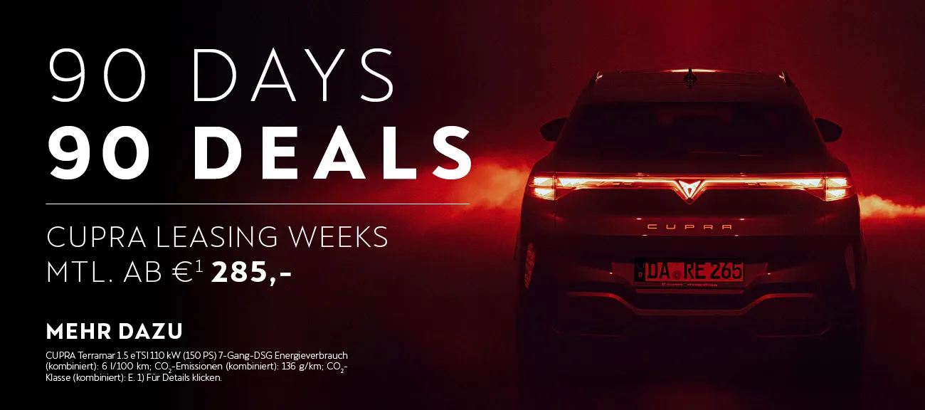 Cupra Leasing Aktion