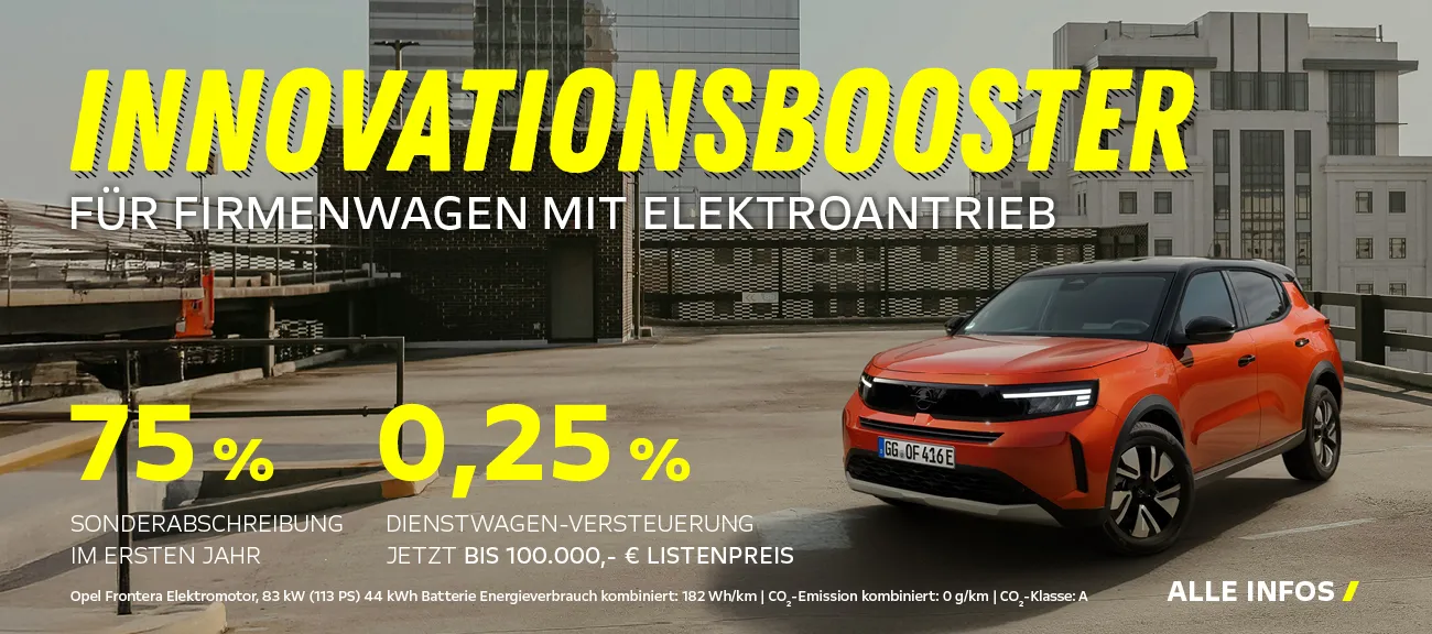 Innovationsbooster E-Firmenwagen