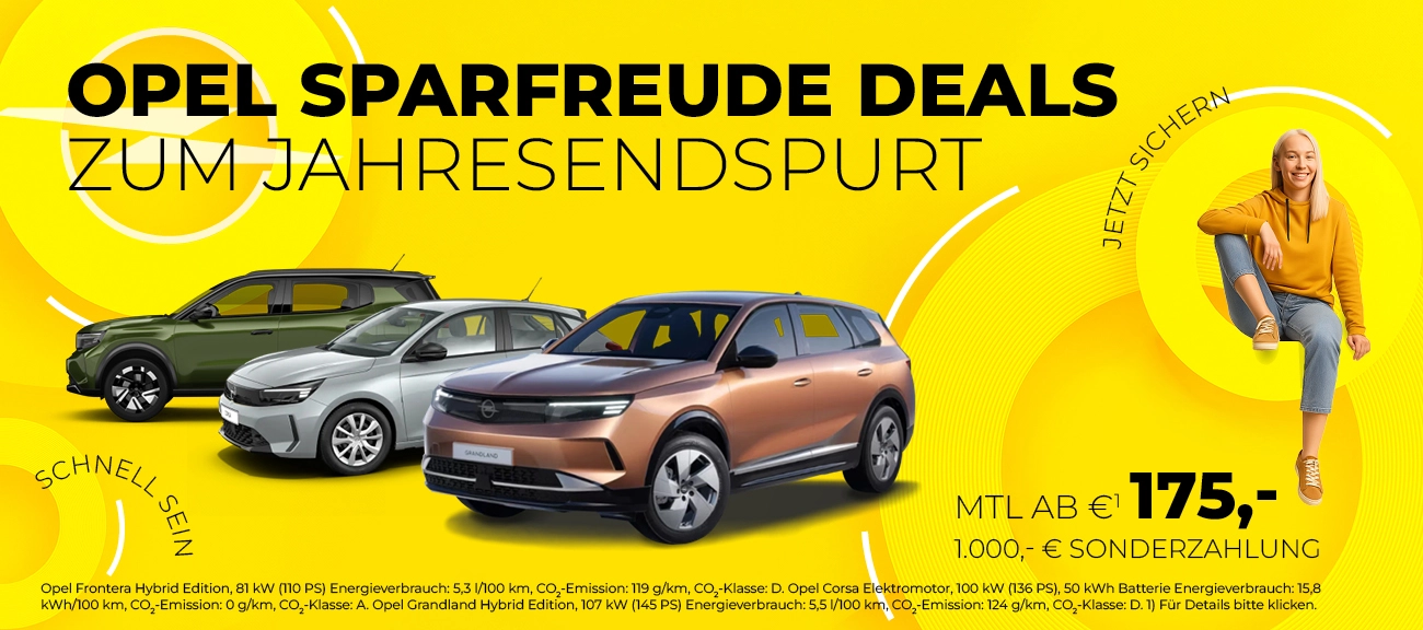 Opel Sparfreude Deals